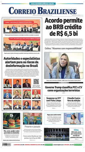 Cover of Correio Braziliense
