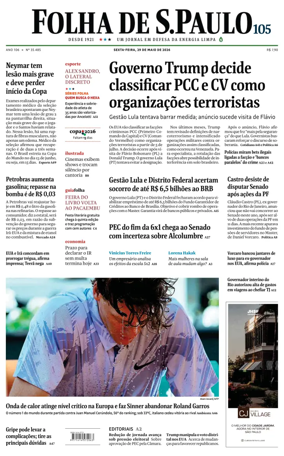Cover of Folha de S.Paulo
