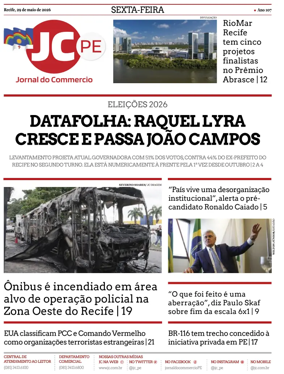 Cover of Jornal do Commercio