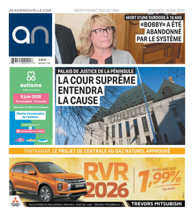 Cover of Acadie Nouvelle