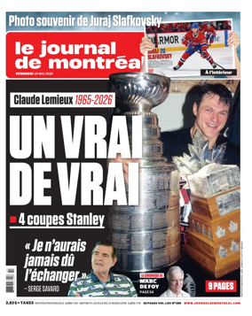 Cover of Le Journal de Montreal