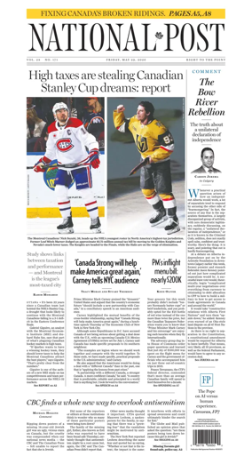 Cover of National Post - (National Edition)