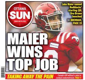 Cover of Ottawa Sun