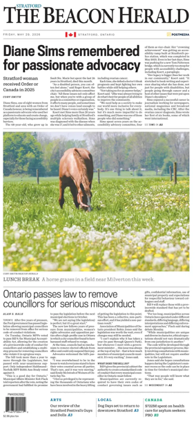 Cover of The Beacon Herald