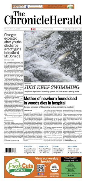 Cover of The Chronicle Herald (Provincial)
