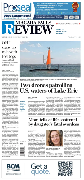 Cover of The Niagara Falls Review