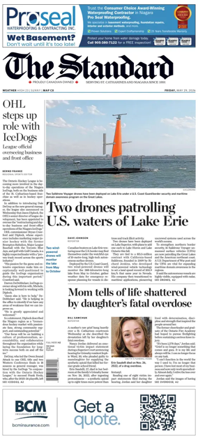 Cover of The Standard (St. Catharines)