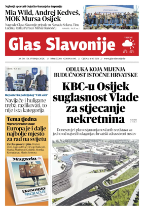 Cover of Glas Slavonije
