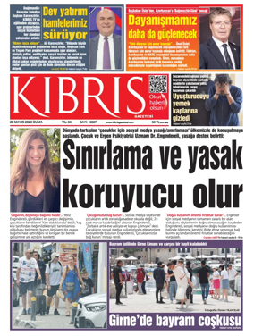 Cover of Kibris Gazetesi