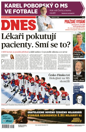 Cover of MF DNES