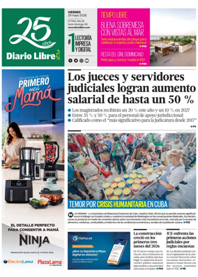 Cover of Diario Libre (Republica Dominicana)