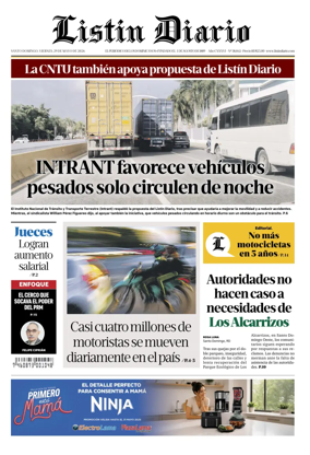 Cover of Listin Diario