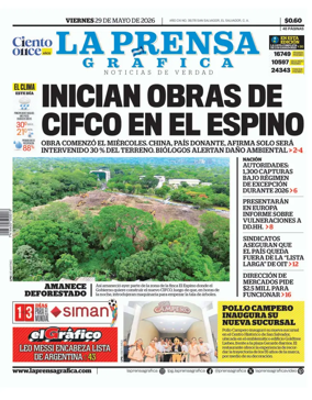 Cover of La Prensa Grafica