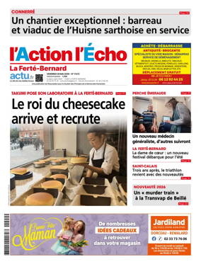 Cover of l'Action l'Echo (La Ferte-Bernard)