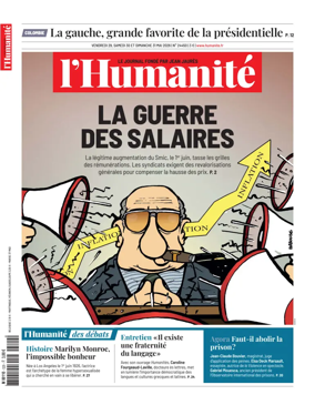 Cover of L'HUMANITE