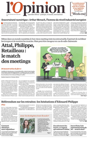 Cover of L'Opinion