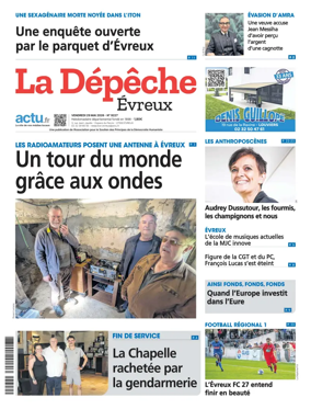 Cover of La Depeche Evreux