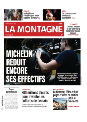 Cover of La Montagne (Riom)