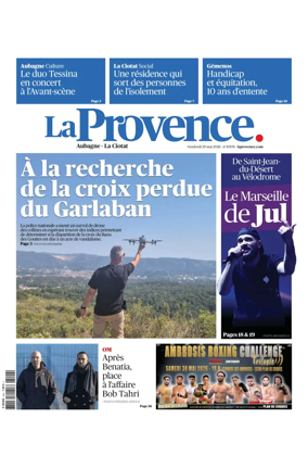 Cover of La Provence Aubagne-La Ciotat