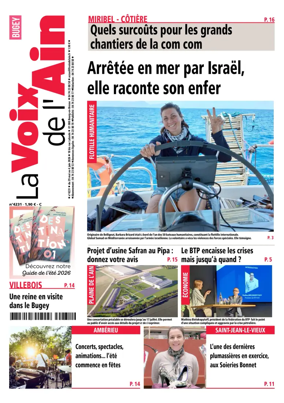 Cover of La Voix de l’Ain Amberieu en Bugey - Meximieux