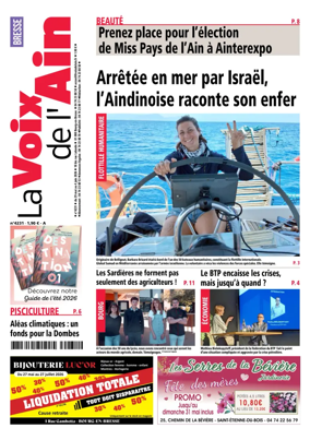 Cover of La Voix de l’Ain Bresse