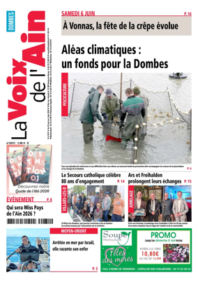 Cover of La Voix de l’Ain Dombes