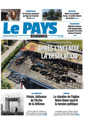 Cover of Le Pays d'entre Loire et Rhone (Tarare)