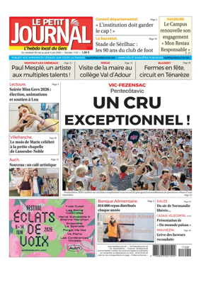 Cover of Le Petit Journal - L'hebdo local du Gers