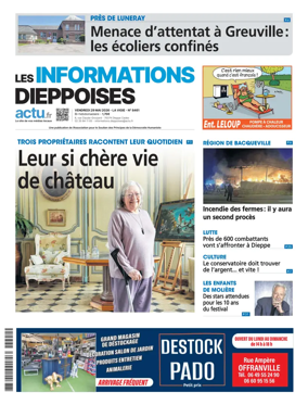 Cover of Les Informations Dieppoises