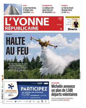 Cover of L'Yonne Republicaine