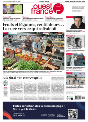 Cover of Ouest France (Caen - Bayeux - Falaise - Vire)