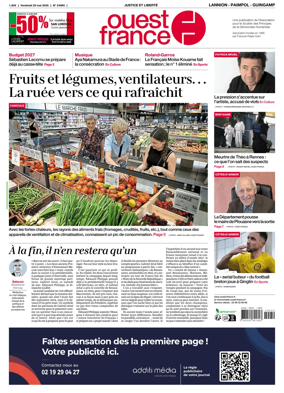 Cover of Ouest-France (Lannion / Paimpol / Guingamp)