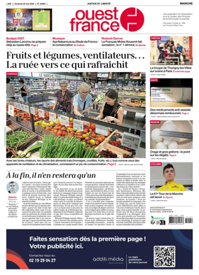 Cover of Ouest France (Manche)