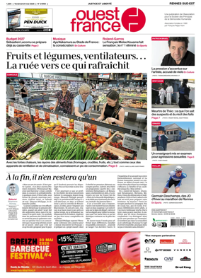 Cover of Ouest-France (Rennes Sud-Est)