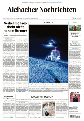 Cover of Aichacher Nachrichten
