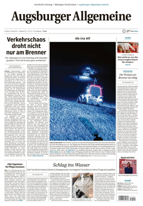 Cover of Augsburger Allgemeine (Land Nord)