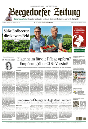 Cover of Bergedorfer Zeitung