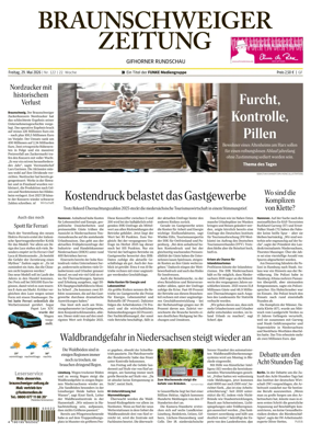 Cover of Braunschweiger Zeitung (Gifhorn)