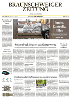 Cover of Braunschweiger Zeitung (Peine)