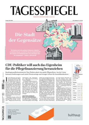 Cover of Der Tagesspiegel
