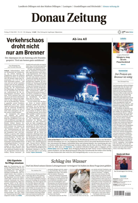 Cover of Donau Zeitung