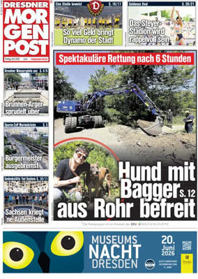 Cover of Dresdner Morgenpost