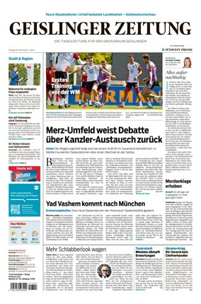 Cover of Geislinger Zeitung