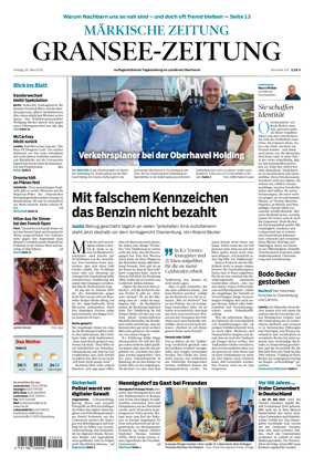 Cover of Gransee-Zeitung