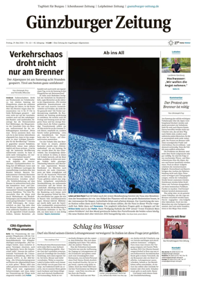 Cover of Guenzburger Zeitung