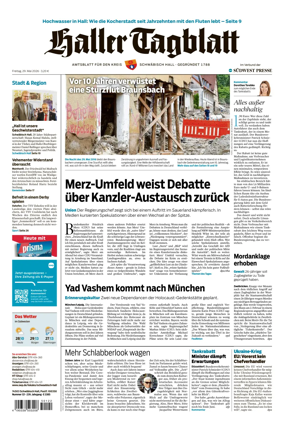 Cover of Haller Tagblatt