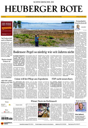 Cover of Heuberger Bote