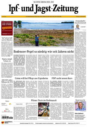 Cover of Ipf- und Jagst-Zeitung