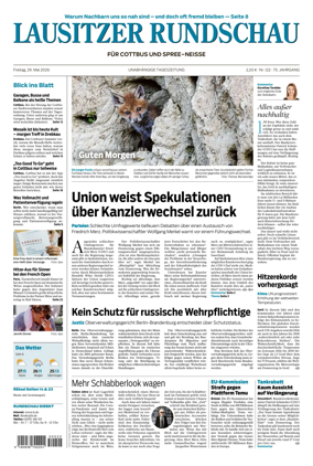 Cover of Lausitzer Rundschau