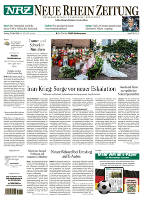 Cover of Neue Rhein Zeitung (Dinslaken)